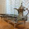 Wooden tray (curved handles)